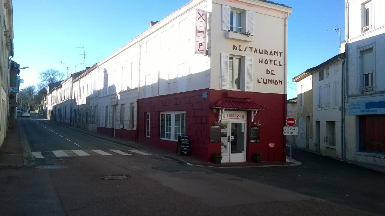 Hotel Restaurant De L'Union Mirambeau  Εξωτερικό φωτογραφία